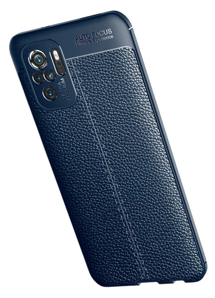 Xiaomi Redmi Note 10 - Kılıf Auto Focus Karbon Niss Silikon Kapak - 3