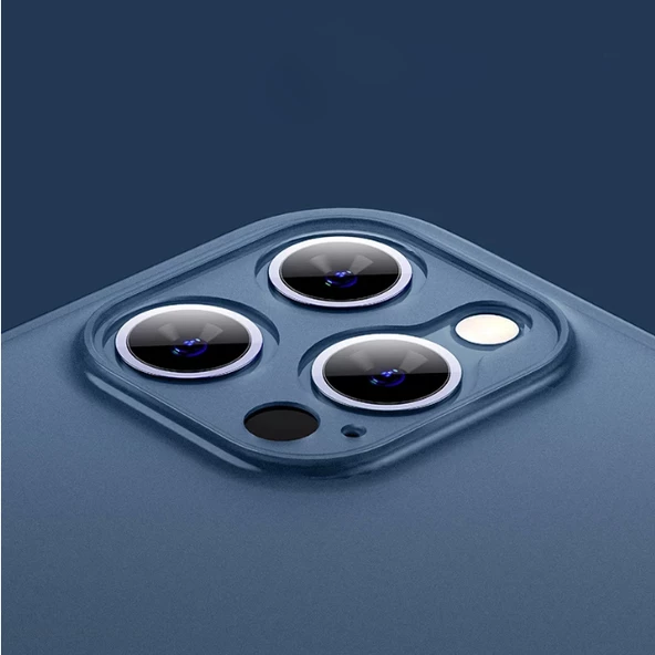 Apple iPhone 12 Pro - Kılıf Mat Ultra İnce Esnek Tpu ​​Tiny Kapak - 5