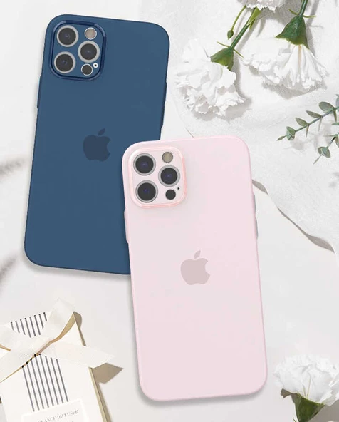 Apple iPhone 12 Pro - Kılıf Mat Ultra İnce Esnek Tpu ​​Tiny Kapak - 8