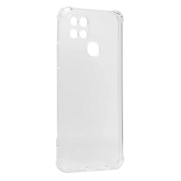Oppo A15 - Kılıf Kamera Korumalı Nitro Anti Shock Silikon - 1