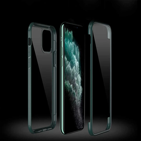 Apple iPhone 13 - Kılıf 360 Full Koruma Ön Ve Arka Dor Kapak - 8