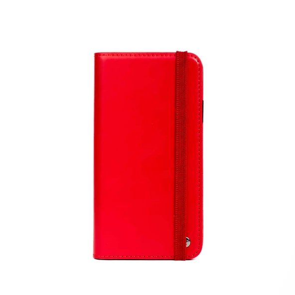 Apple iPhone 13 Mini - Kılıf 360 Full Koruma Kapakli Kartlikli Kart Bölmeli Multi Cüzdan Kilif