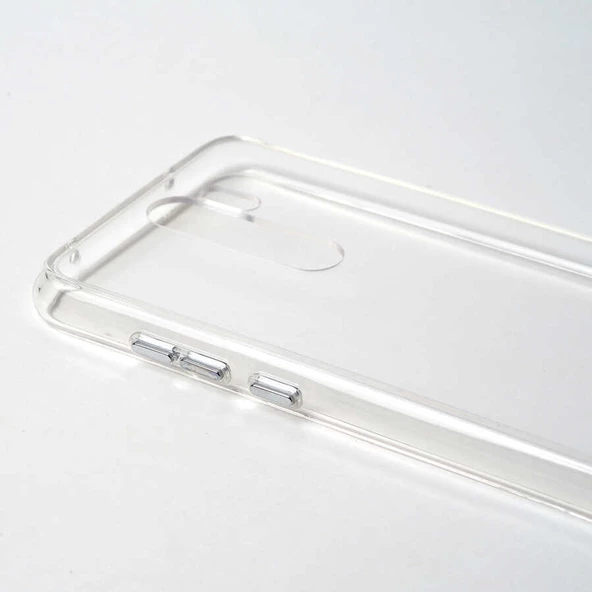 Xiaomi Redmi Note 8 Pro - Kılıf Şeffaf Sert Koruyucu Gard Silikon - 5