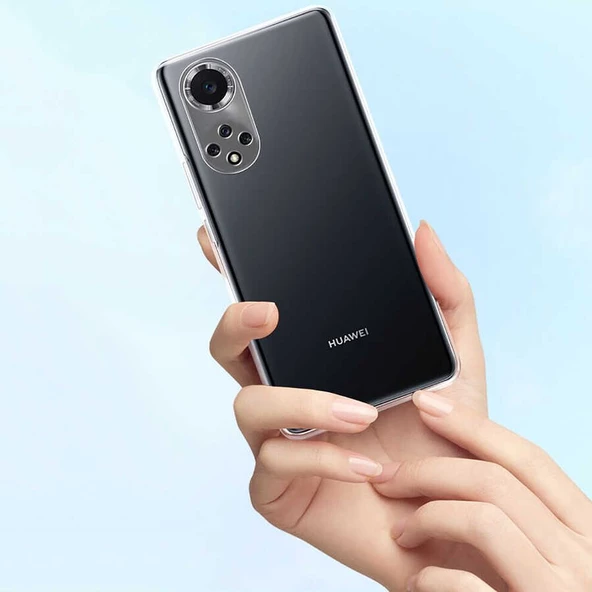 Huawei Nova 9 - Kılıf Şeffaf Soft Slim Fitt Süper Silikon Kapak - 3