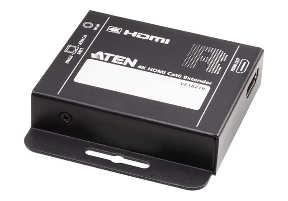 ATEN - VS1824KIT 4-Port 4K HDMI Cat 6 Splitter with Receivers - 2