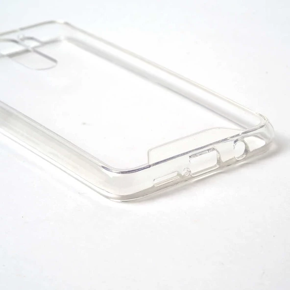 Xiaomi Redmi Note 8 Pro - Kılıf Şeffaf Sert Koruyucu Gard Silikon - 2