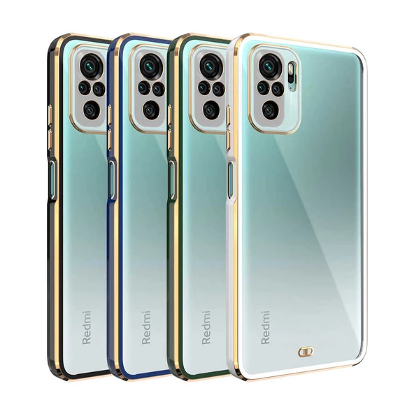 Xiaomi Redmi Note 10S - Kılıf Koruyucu Voit Clear Tatlı Sert Silikon Kapak - 4