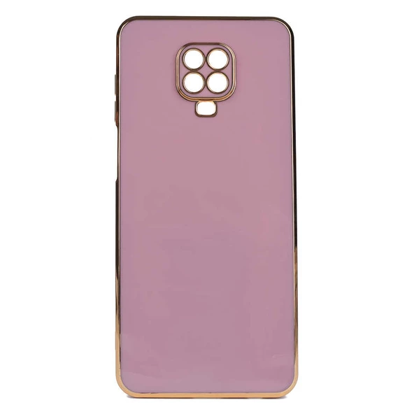 Xiaomi Redmi Note 9S - Kılıf Parlak Renkli Bark Silikon Kapak