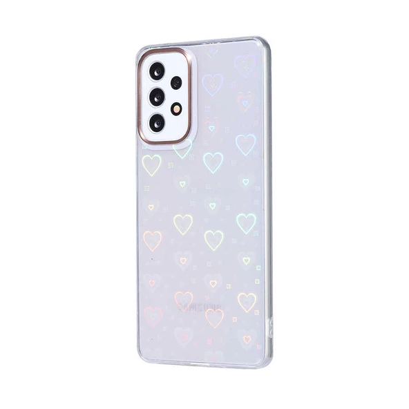 Samsung Galaxy A73 - Kılıf Sidney Desenli Sert Kapak - 1
