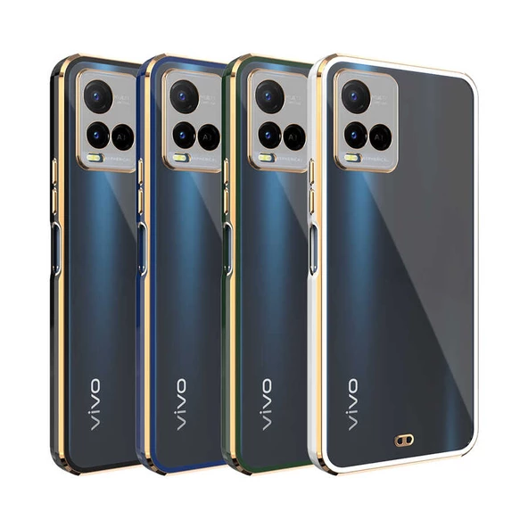 Vivo Y32 - Kılıf Koruyucu Voit Clear Tatlı Sert Silikon Kapak - 2