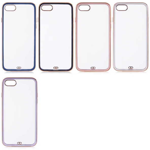 Apple iPhone 8 - Kılıf Koruyucu Voit Clear Tatlı Sert Silikon Kapak - 2