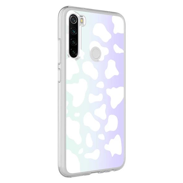 Xiaomi Redmi Note 8 - Kılıf Desenli Koruyucu M-blue Kapak