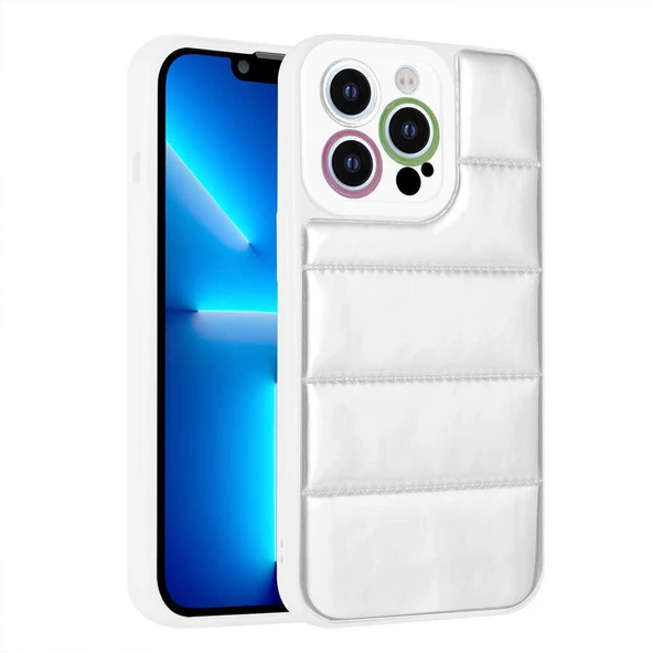 Apple iPhone 13 Pro Max - Kılıf Kamera Korumalı Airbagli Renkli Seksek Kapak