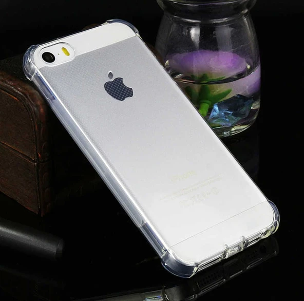 Apple iPhone 5 - Kılıf Kenar Köşe Korumalı Nitro Anti Shock Silikon - 4