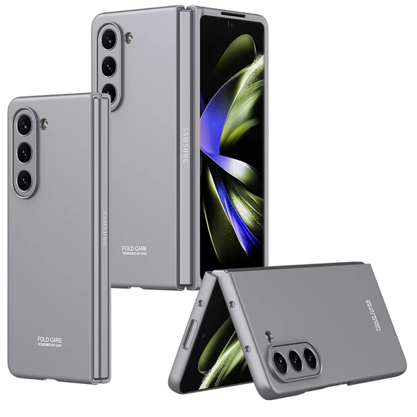 Samsung Galaxy Z Fold 5 - Kılıf Koruyucu Sert Kıpta Kapak