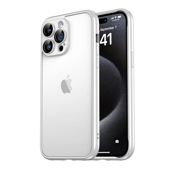 Apple iPhone 15 Pro Max - Kılıf Kamera Korumalı Bontez Bumper Kapak - 3