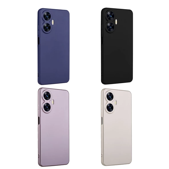 Realme C55 - Kılıf Mat Soft Premier Silikon Kapak - 2