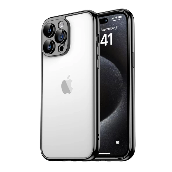 Apple iPhone 15 Pro Max - Kılıf Kamera Korumalı Bontez Bumper Kapak - 2