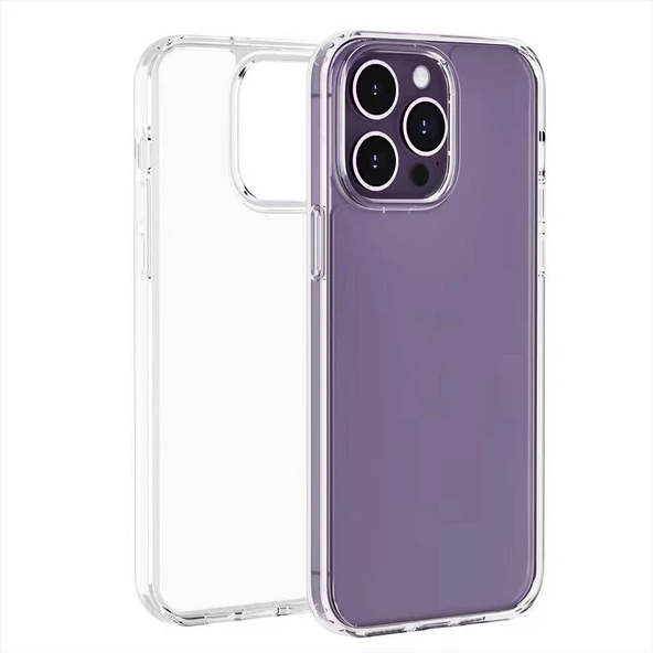 Apple iPhone 15 Pro - Kılıf Sert Koruyucu Slim Fit Droga Kapak