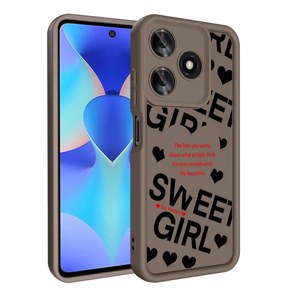 Tecno Spark 10C - Kılıf Kamera Korumalı Baskılı Arka Yüzey Klas Kapak - 3