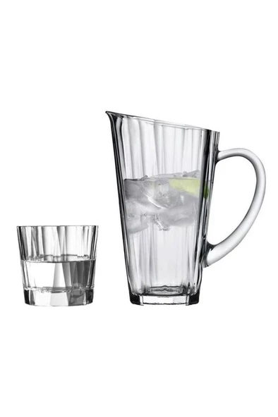 Lara Home Nude Hemingway Crystalline 7 Parça Su Takımı