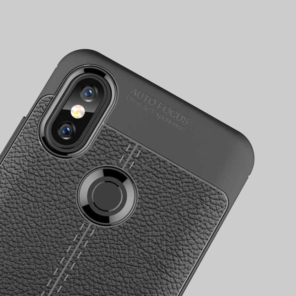 Xiaomi Mi 8 - Kılıf Auto Focus Karbon Niss Silikon Kapak - 5