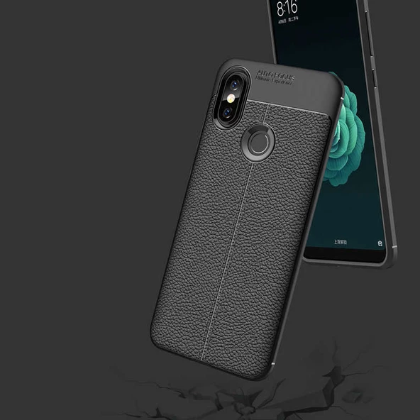 Xiaomi Mi 8 - Kılıf Auto Focus Karbon Niss Silikon Kapak - 6