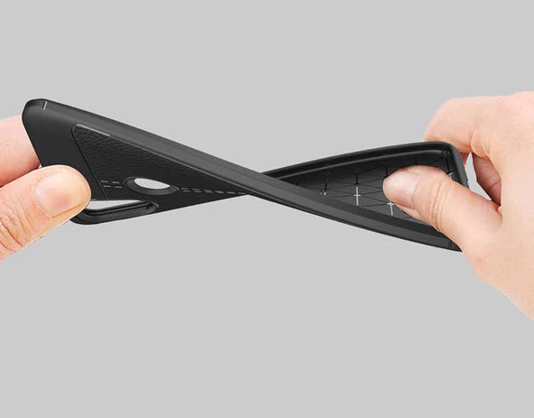 Xiaomi Mi 8 - Kılıf Auto Focus Karbon Niss Silikon Kapak - 8