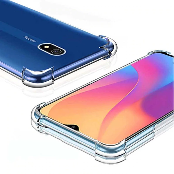 Xiaomi Redmi 8A - Kılıf Kenar Köşe Korumalı Nitro Anti Shock Silikon - 5