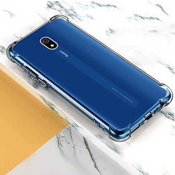 Xiaomi Redmi 8A - Kılıf Kenar Köşe Korumalı Nitro Anti Shock Silikon - 2