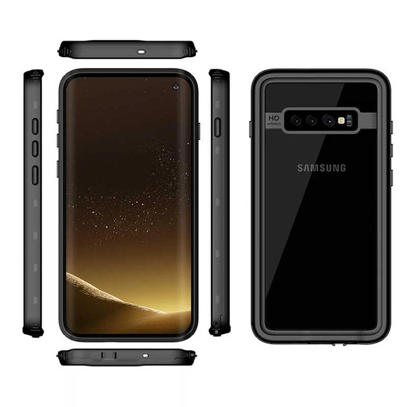 Samsung Galaxy S10 - Kılıf 360 Korumalı 1-1 Su Geçirmez Kılıf
