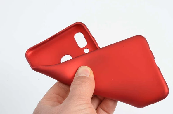 Samsung Galaxy A20 - Kılıf Mat Soft Premier Silikon Kapak - 3