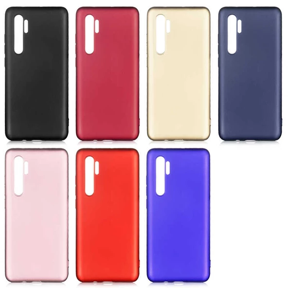 Xiaomi Mi Note 10 Lite - Kılıf Mat Soft Premier Silikon Kapak - Resim 2