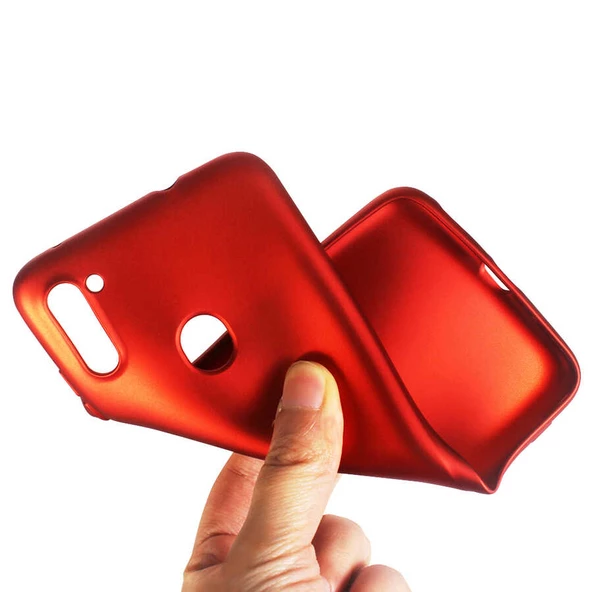 Samsung Galaxy A11 - Kılıf Mat Soft Premier Silikon Kapak - Resim 2