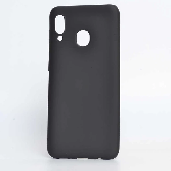 Samsung Galaxy A20 - Kılıf Mat Soft Premier Silikon Kapak