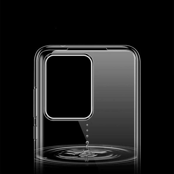 Huawei P40 - Kılıf Şeffaf Soft Slim Fitt Süper Silikon Kapak - Resim 6