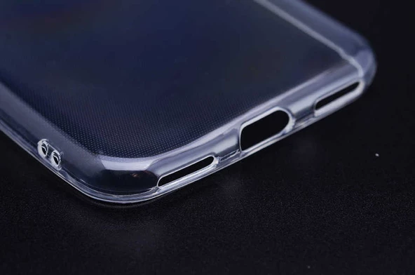 General Mobile GM 8 - Kılıf Şeffaf Soft Slim Fitt Süper Silikon Kapak