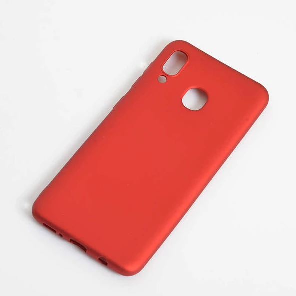 Samsung Galaxy A20 - Kılıf Mat Soft Premier Silikon Kapak - 2