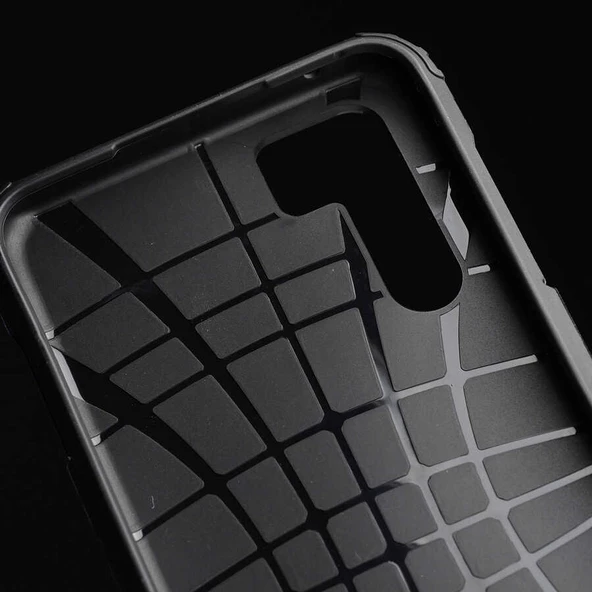 Oppo Reno 3 - Kılıf Çift Katman Zırh Tank Crash Military Kapak - 5