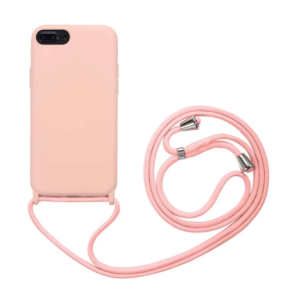 Apple iPhone 7 Plus - Kılıf Boyun İp Askılı Koruyucu Ropi Kapak ürün görseli 1
