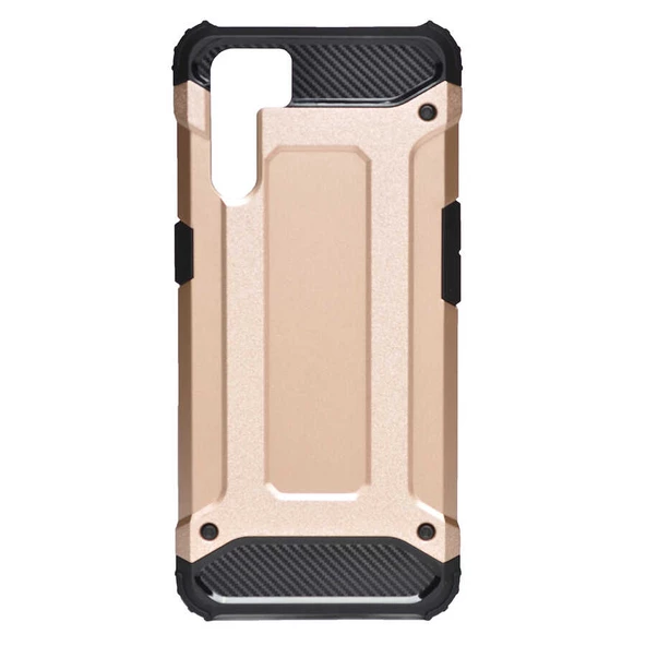 Oppo Reno 3 - Kılıf Çift Katman Zırh Tank Crash Military Kapak - 1