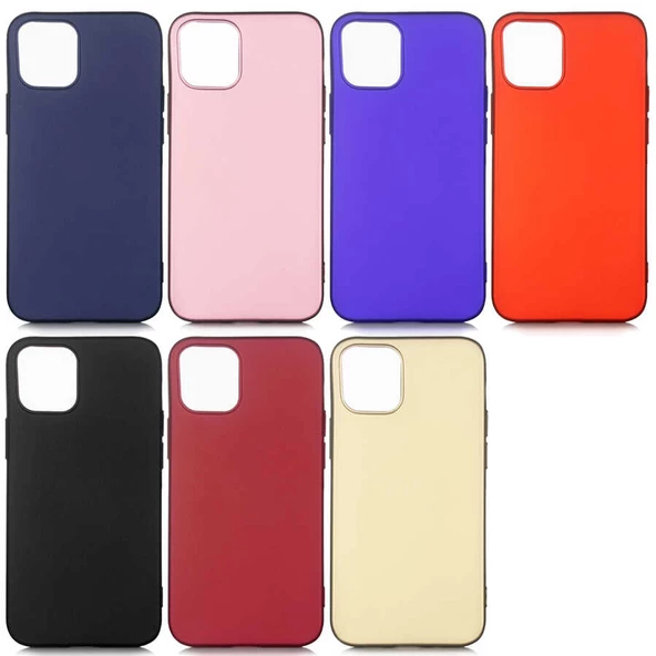 Apple iPhone 12 Pro - Kılıf Mat Soft Premier Silikon Kapak - Resim 2