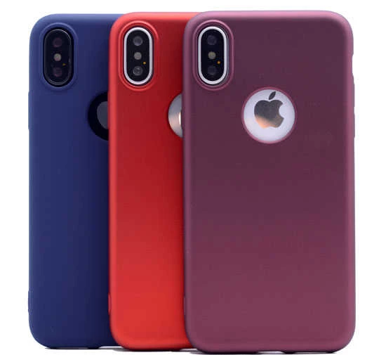 Apple iPhone X - Kılıf Mat Soft Premier Silikon Kapak