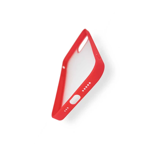 Apple iPhone 12 Pro Max - Kılıf Arkası Buzlu İnce Mess Kapak - Resim 6