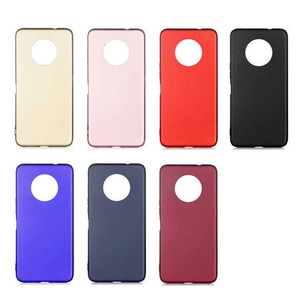 İnfinix Note 7 - Kılıf Mat Soft Premier Silikon Kapak - Resim 2