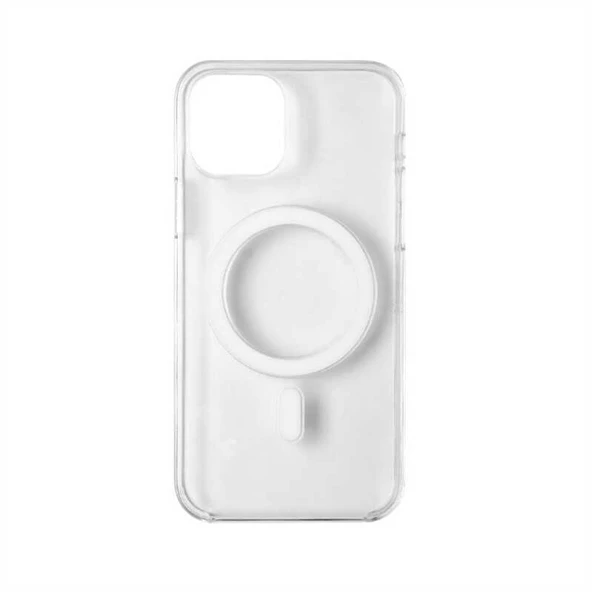 Apple iPhone 11 Pro - Kılıf Wireless Şarj Özellikli Şeffaf Sert Koruyucu Tacsafe Kapak - 8
