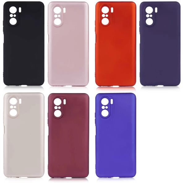 Xiaomi Redmi K40 - Kılıf Mat Soft Premier Silikon Kapak - Resim 2