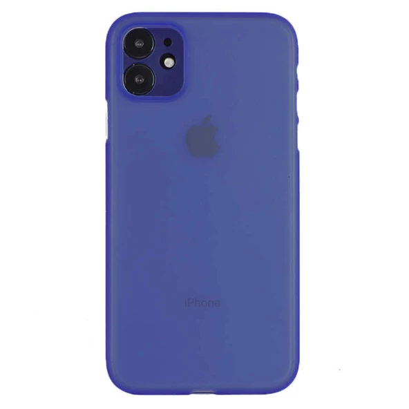 Apple iPhone 11 - Kılıf Mat Ultra İnce Esnek Tpu ​​Tiny Kapak