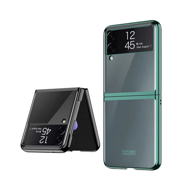 Samsung Galaxy Z Flip 3 - Kılıf Koruyucu Kılıf Kıpta Kapak - 4