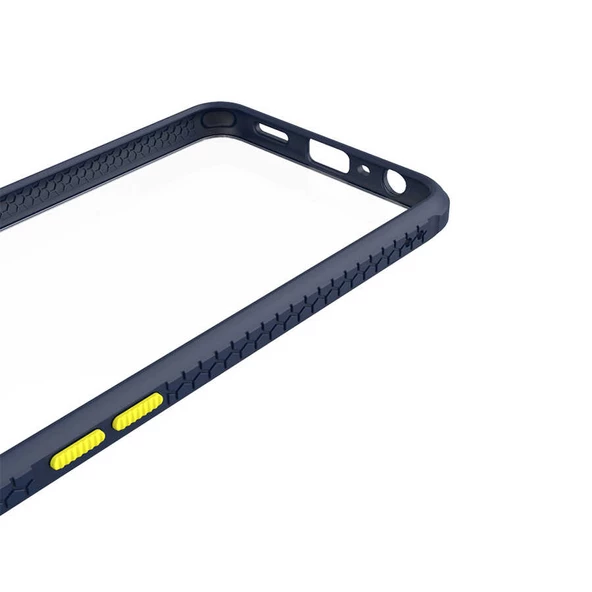 Oppo A74 4G - Kılıf ​​Arkası Şeffaf Sert Kaff Kapak - Resim 3